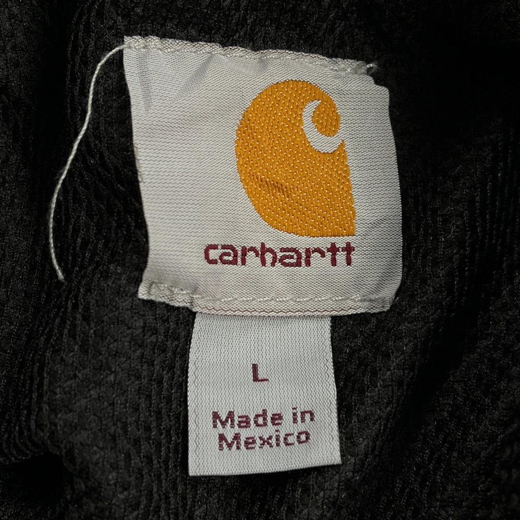 Presto Carpentry Painting Roofing Carhartt Thermal Lined J149 Hoodie - Large Grey Cotton Blend - Image 3