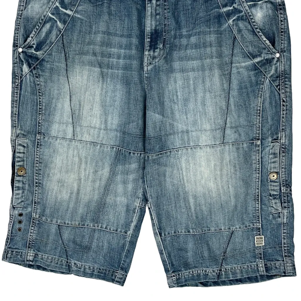 Private Member Denim Shorts - 38W 12L Blue Denim - Image 9