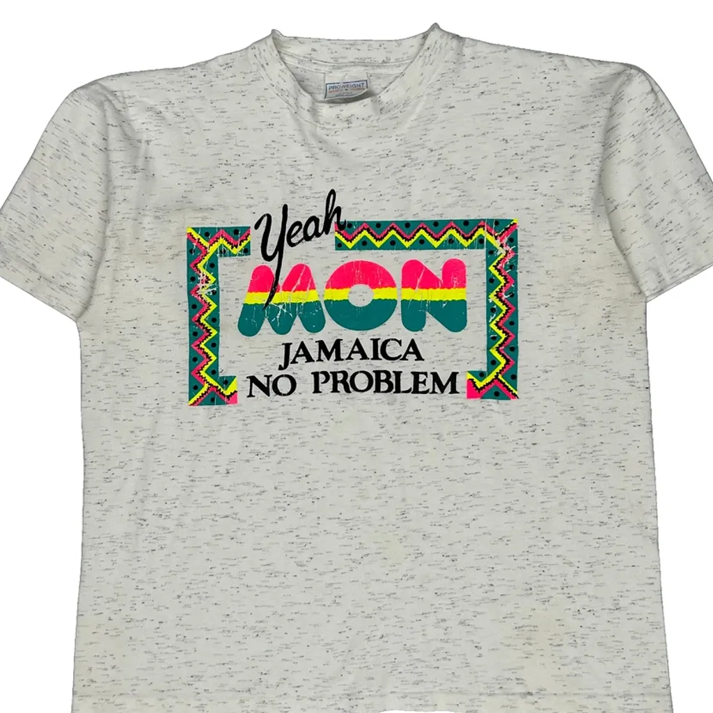 Pro-Weight T-Shirt - Large White Cotton - Image 5