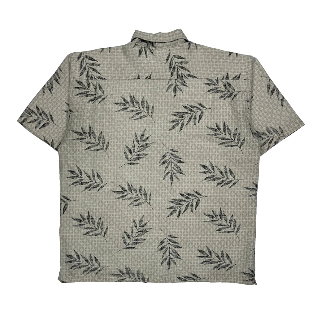 Profilo Short Sleeve Shirt - Large Beige Polyester - Image 2