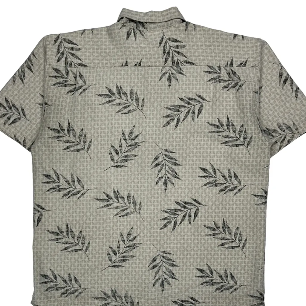 Profilo Short Sleeve Shirt - Large Beige Polyester - Image 7