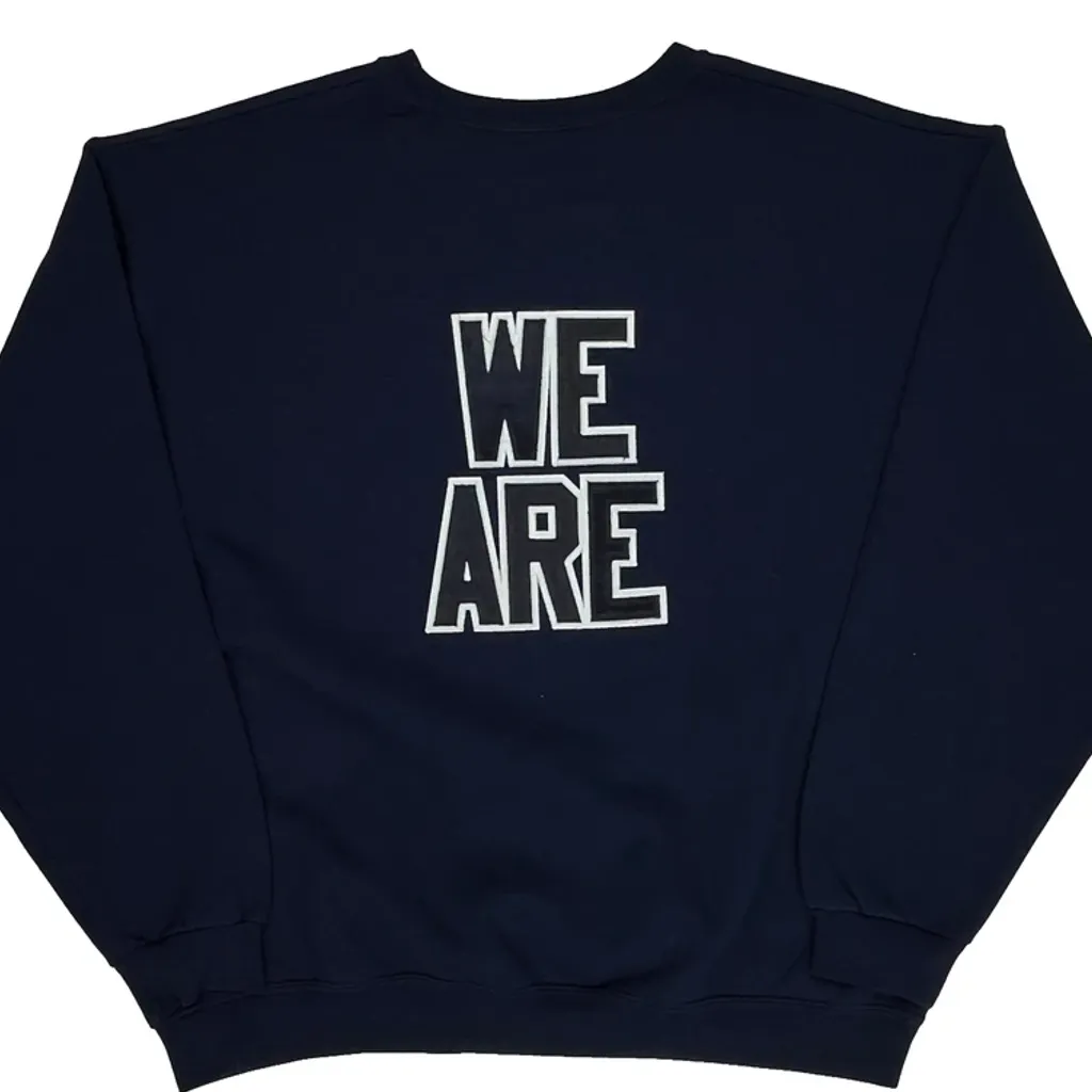 Psu Jerzees College Sweatshirt - XL Navy Cotton Blend - Image 6