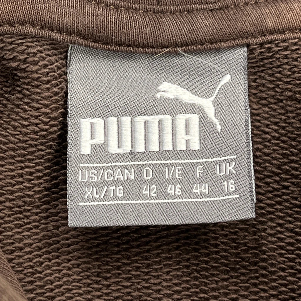 Puma Hoodie - XL Brown Cotton - Image 3