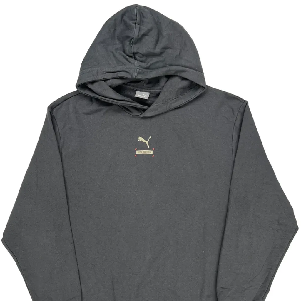 Puma Hoodie - XL Gray Cotton - Image 4
