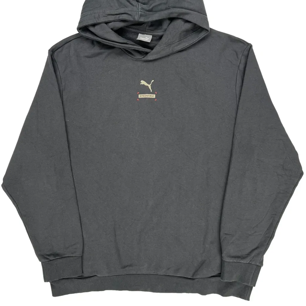 Puma Hoodie - XL Gray Cotton - Image 5