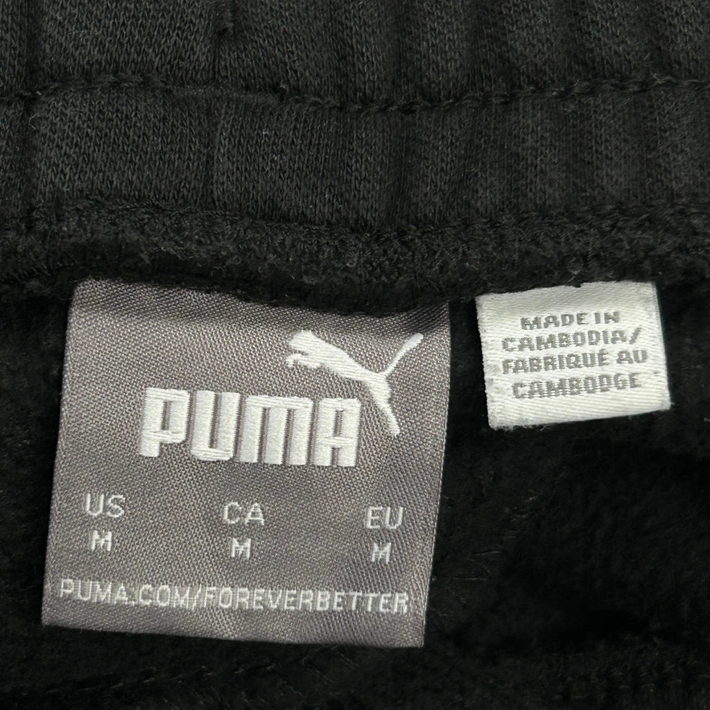 Puma Joggers - Medium Black Cotton - Image 3