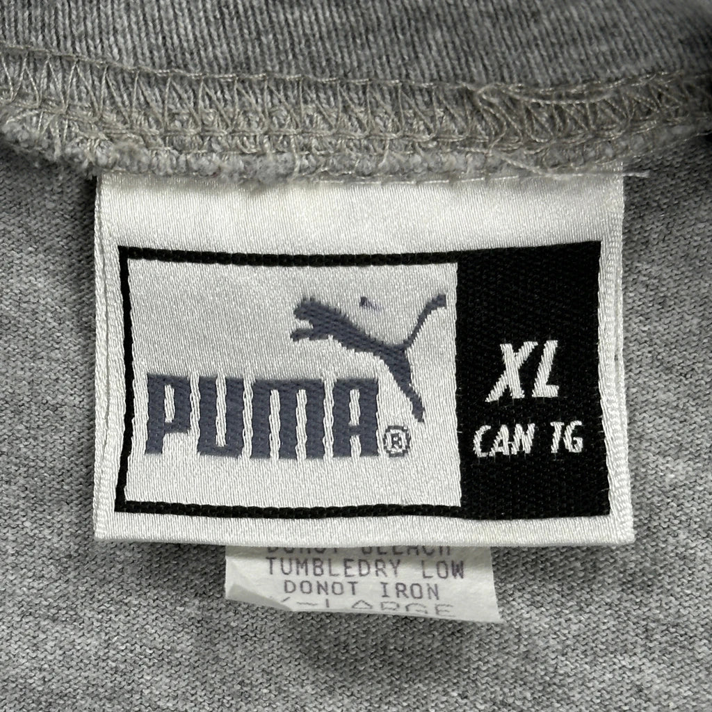 Puma Long Sleeve T-Shirt - XL Gray Cotton - Image 3