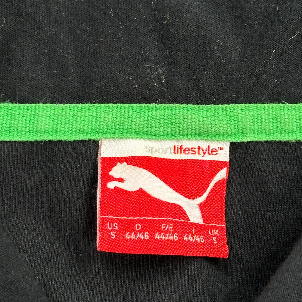 Puma Polo Shirt - Small Black Cotton - Image 3