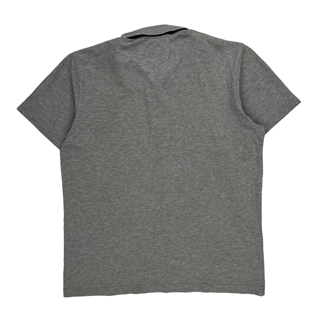Puma Polo Shirt - Medium Grey Cotton - Image 2