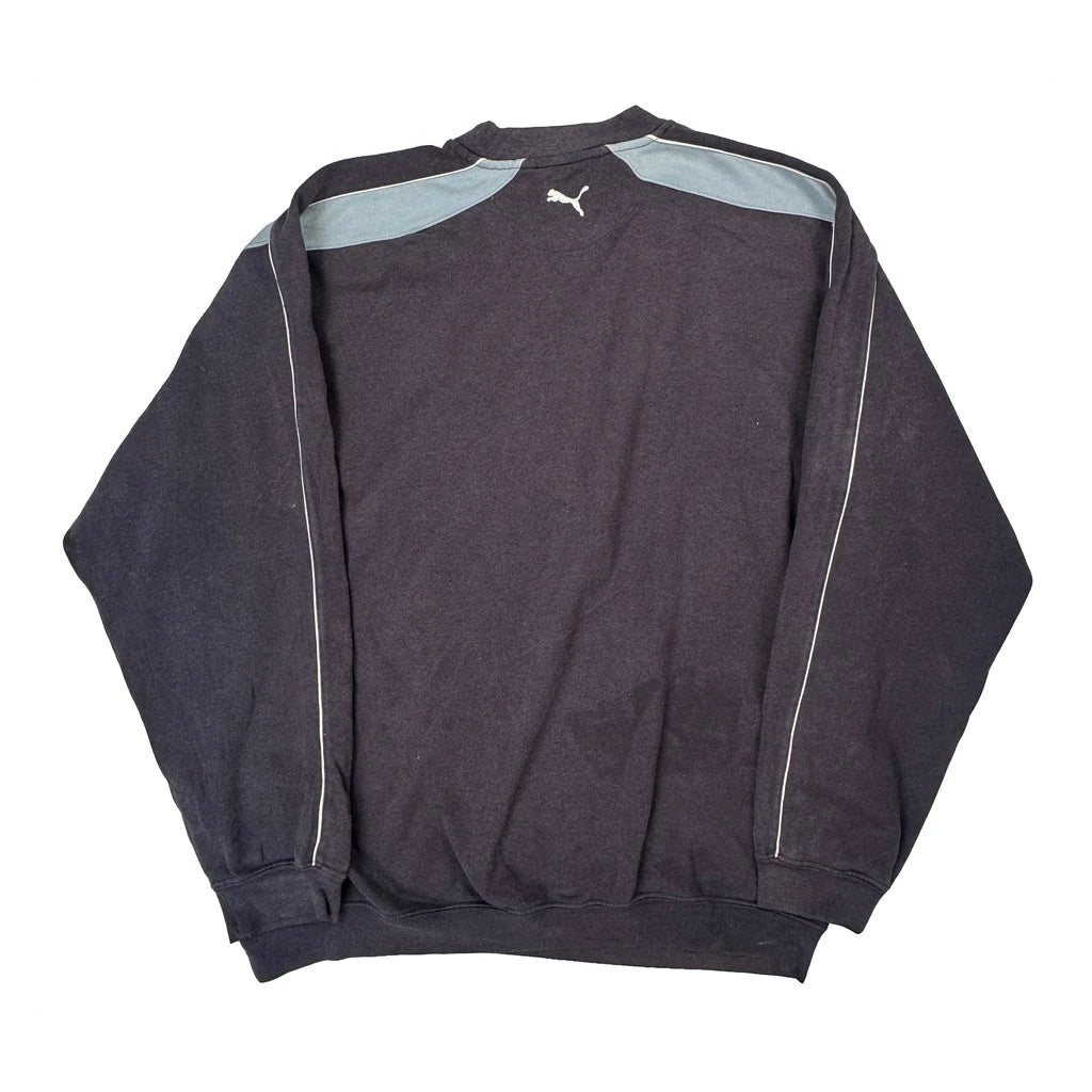 Puma Spellout Sweatshirt - XL Black Cotton - Image 2