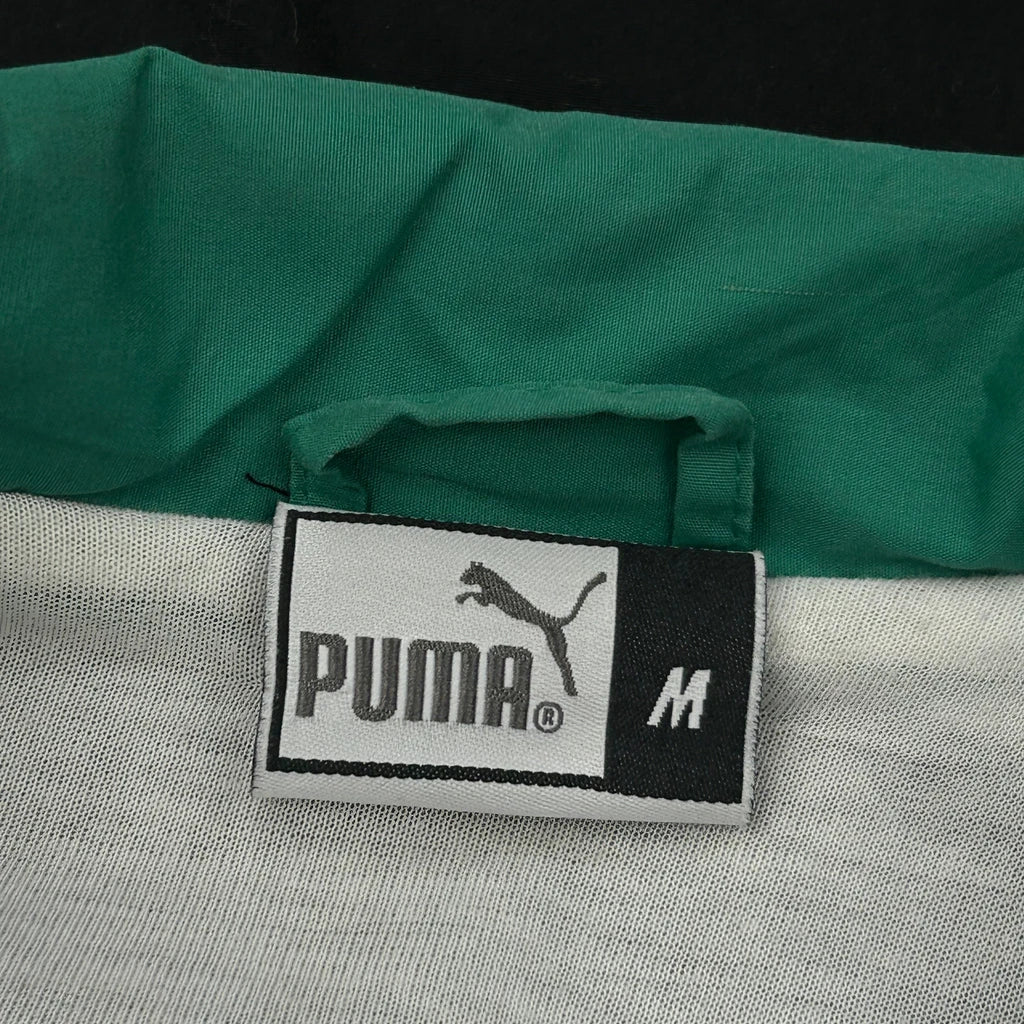 Puma Track Jacket - Medium Black Polyester - Image 3