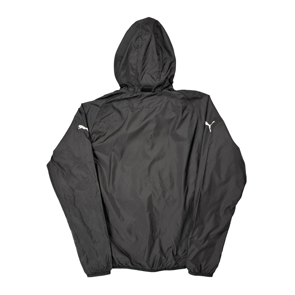 Puma Windbreaker - Large Black Polyester - Image 2