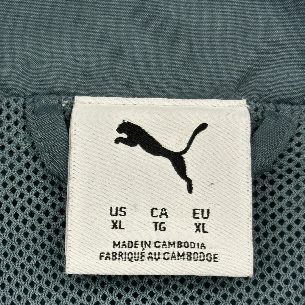 Puma Windbreaker - XL Green Polyester - Image 3