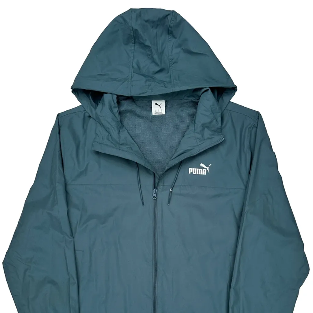 Puma Windbreaker - XL Green Polyester - Image 4