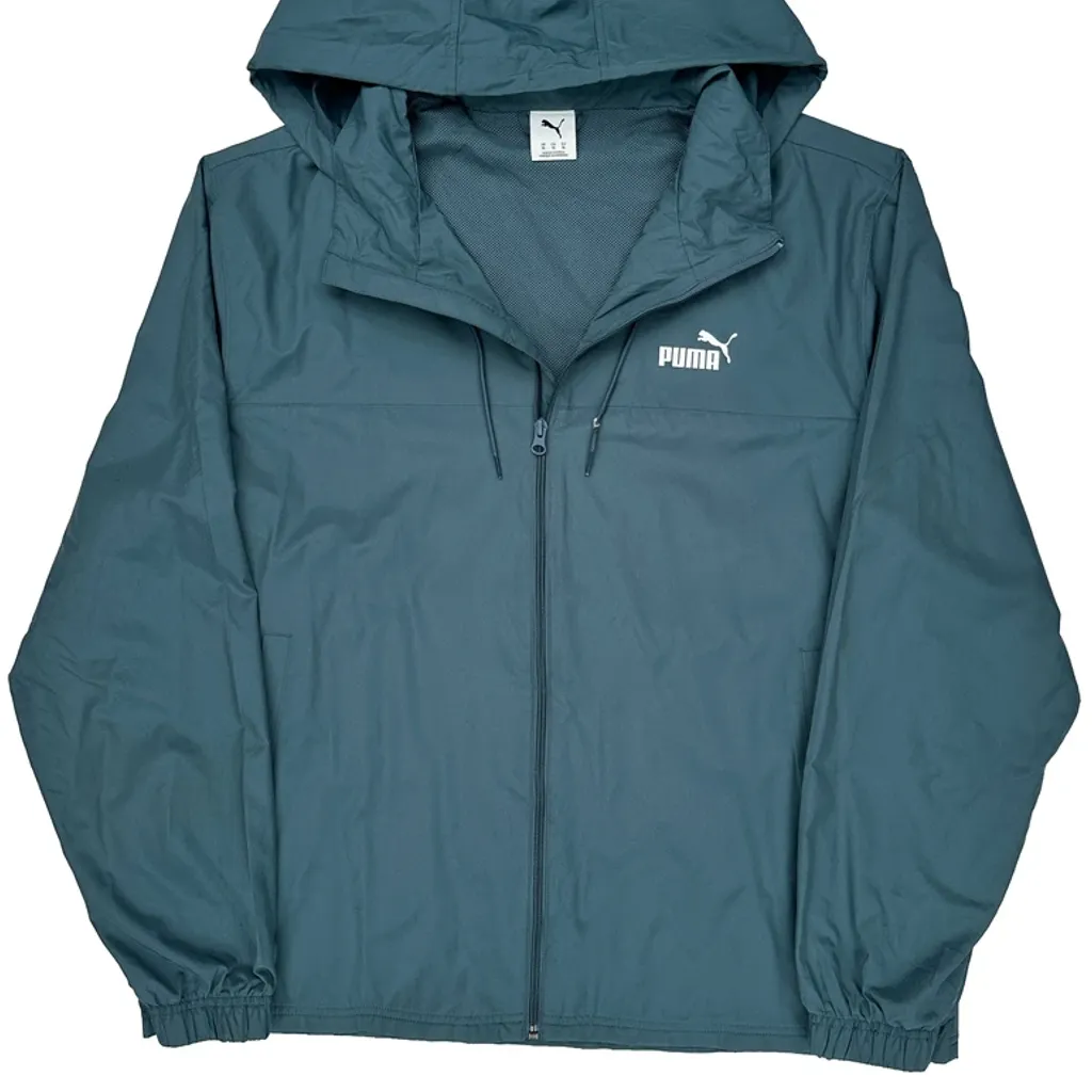 Puma Windbreaker - XL Green Polyester - Image 5