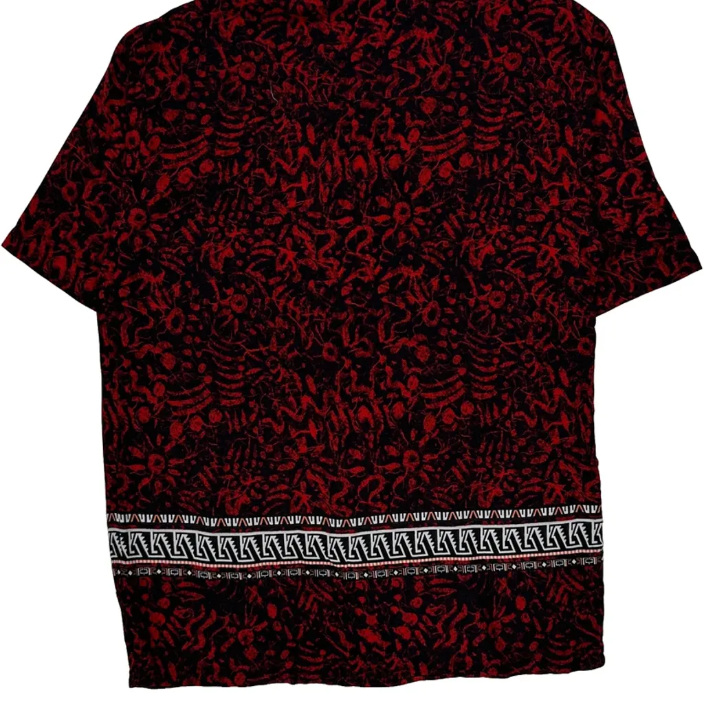 Puritan Hawaiian Shirt - Medium Red Viscose - Image 7