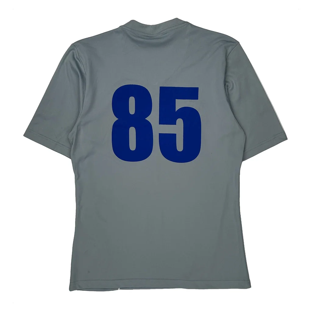 Qualcomm Adidas Football Shirt - Small Grey Polyester - Image 2