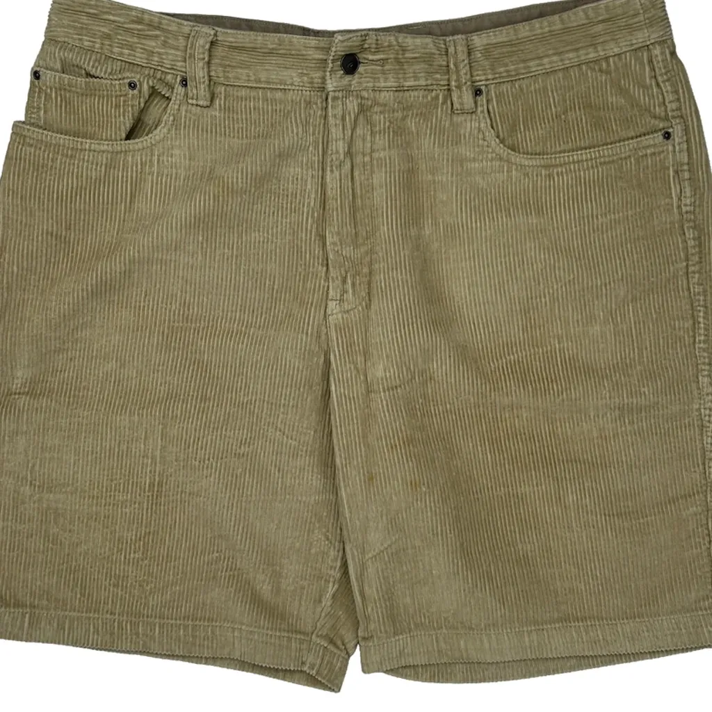 Quiksilver Cord Trousers - 38″ Waist Beige Corduroy - Image 10