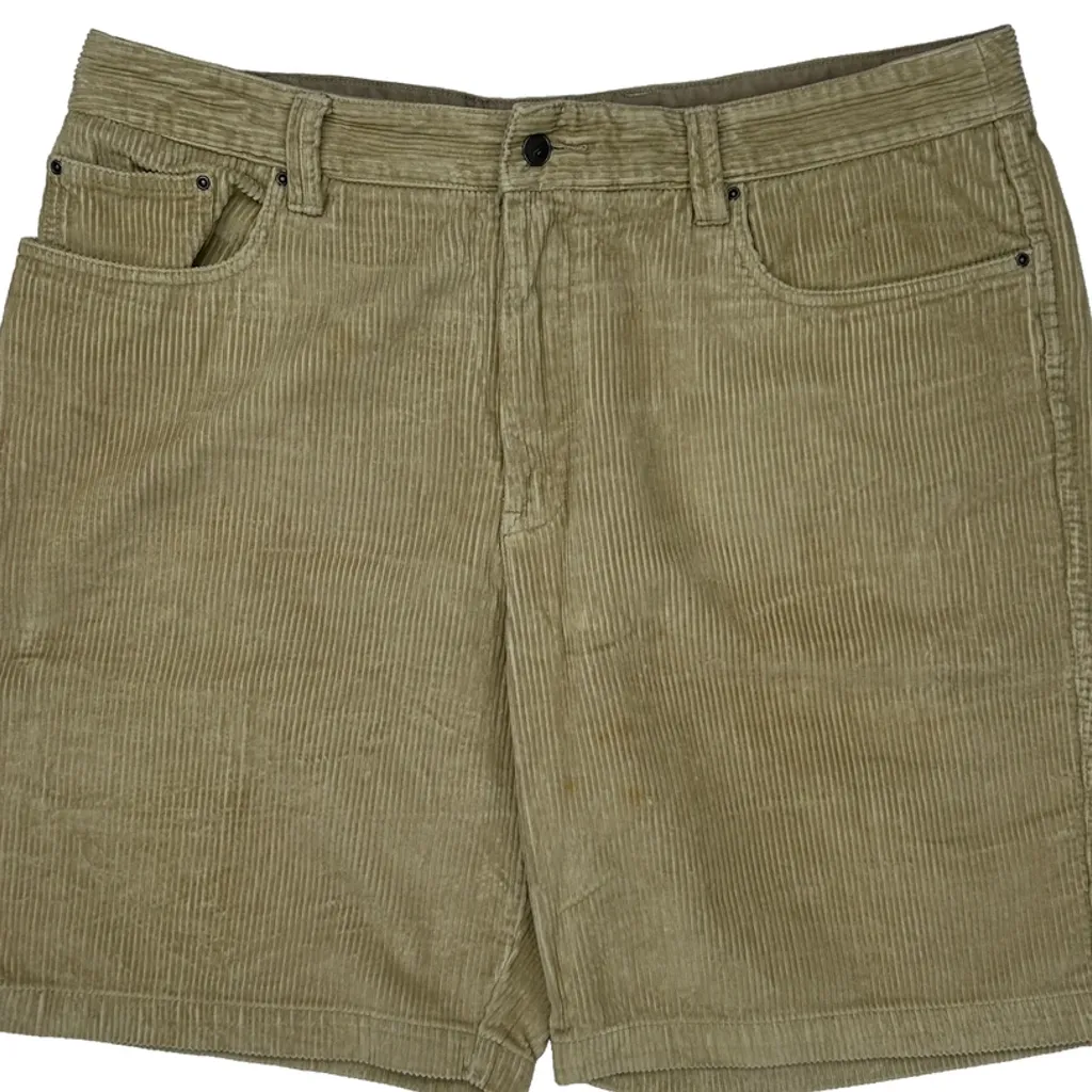 Quiksilver Cord Trousers - 38″ Waist Beige Corduroy - Image 9
