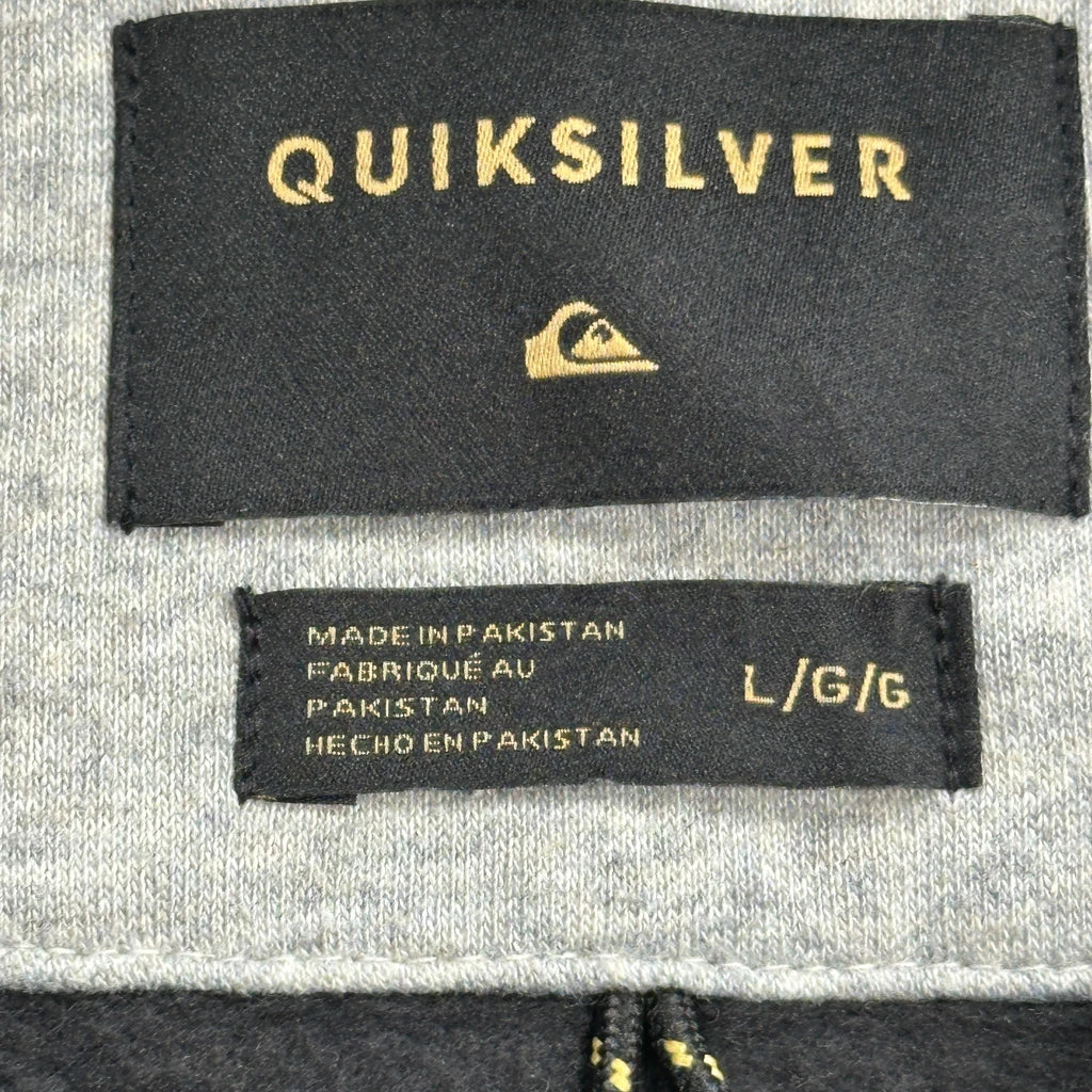 Quiksilver Hoodie - Large Navy Cotton - Image 3