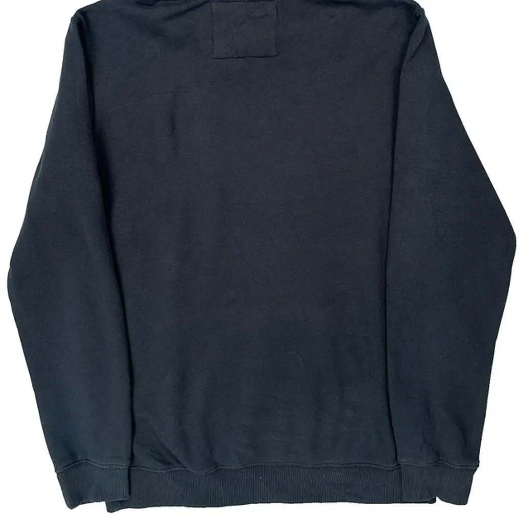 Quiksilver Hoodie - Large Navy Cotton - Image 7