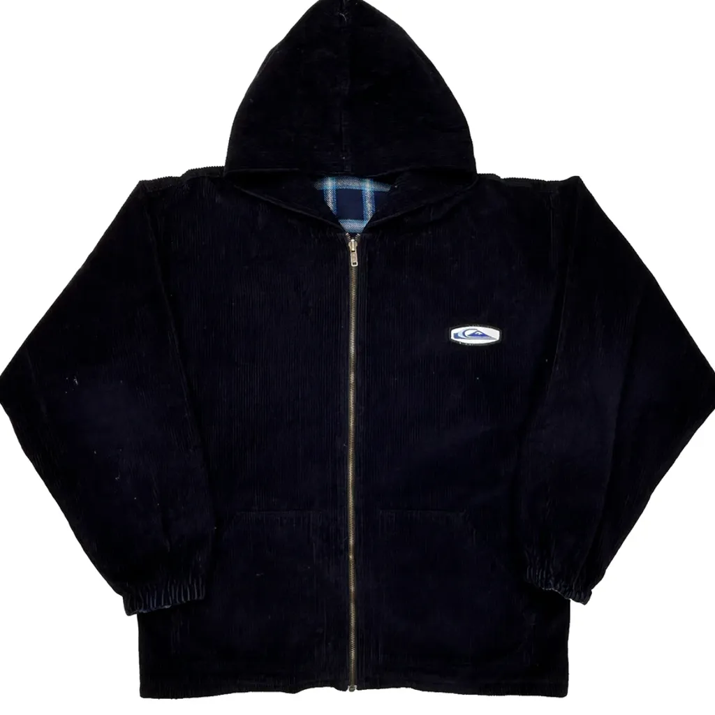 Quiksilver Jacket - XL Black Cotton - Image 5