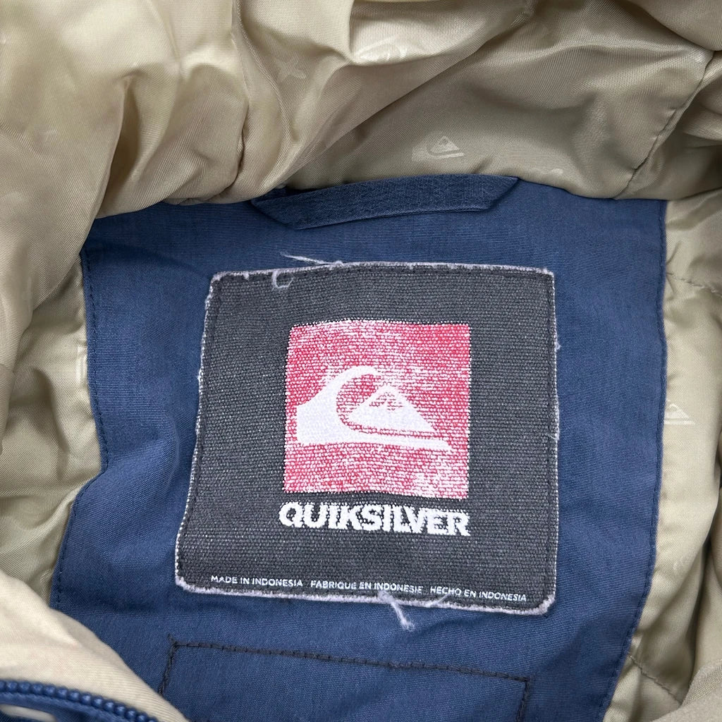 Quiksilver Jacket - Medium Blue Polyester - Image 4