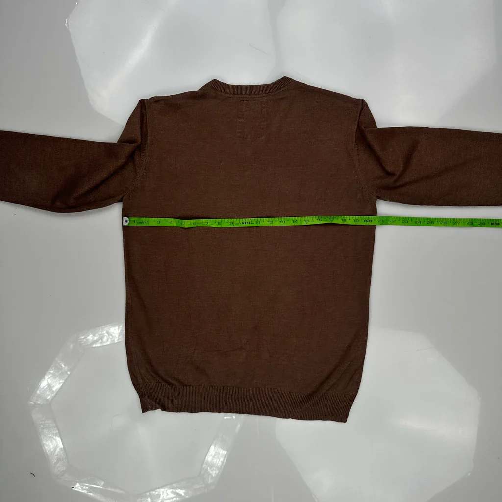 Quiksilver Jumper - Medium Brown Cotton - Image 3
