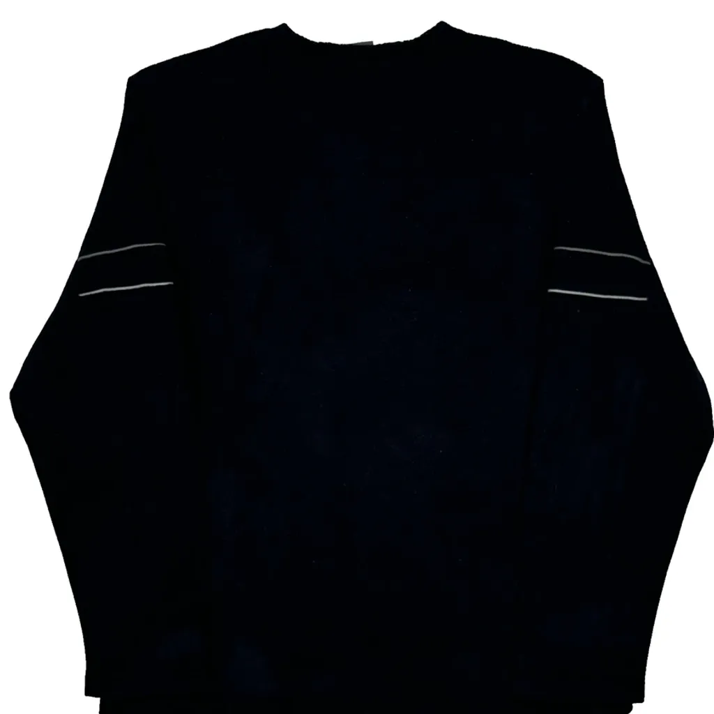 Quiksilver Long Sleeve T-Shirt - Medium Black Polyester - Image 7
