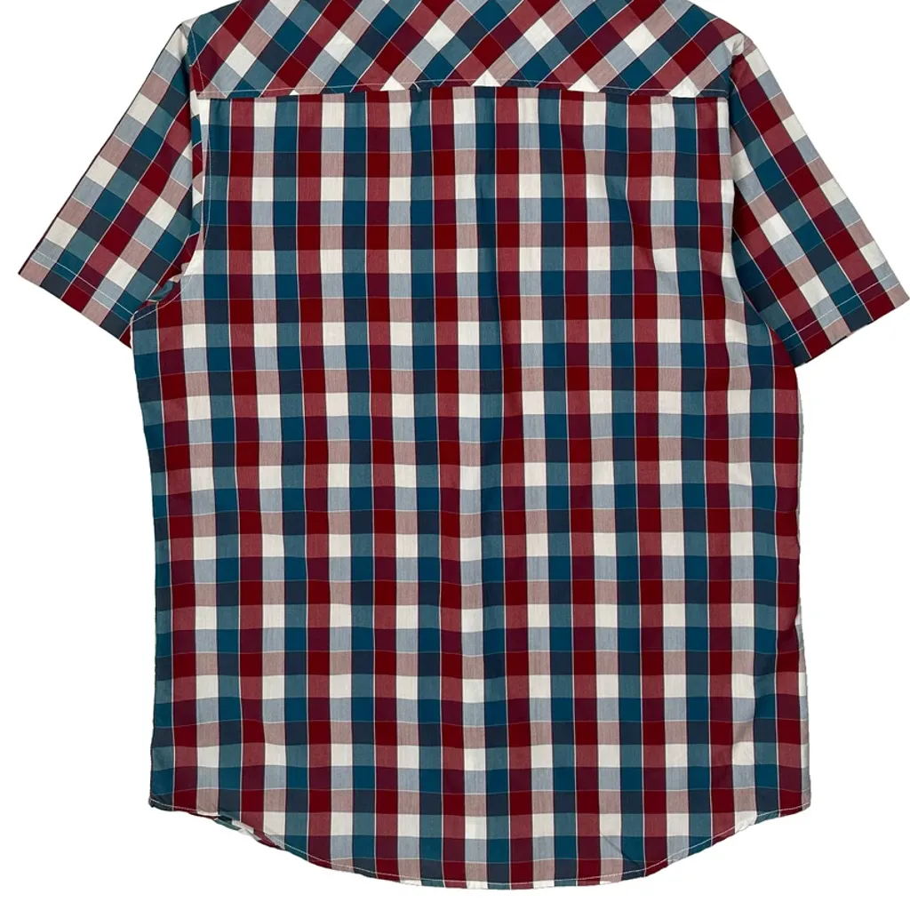 Quiksilver Checked Short Sleeve Shirt - 2XL Multicoloured Cotton - Image 6