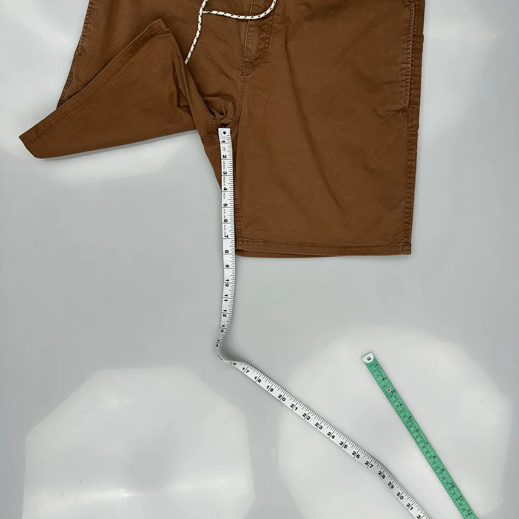 Quiksilver Board Shorts - 38W 9L Brown Cotton - Image 5