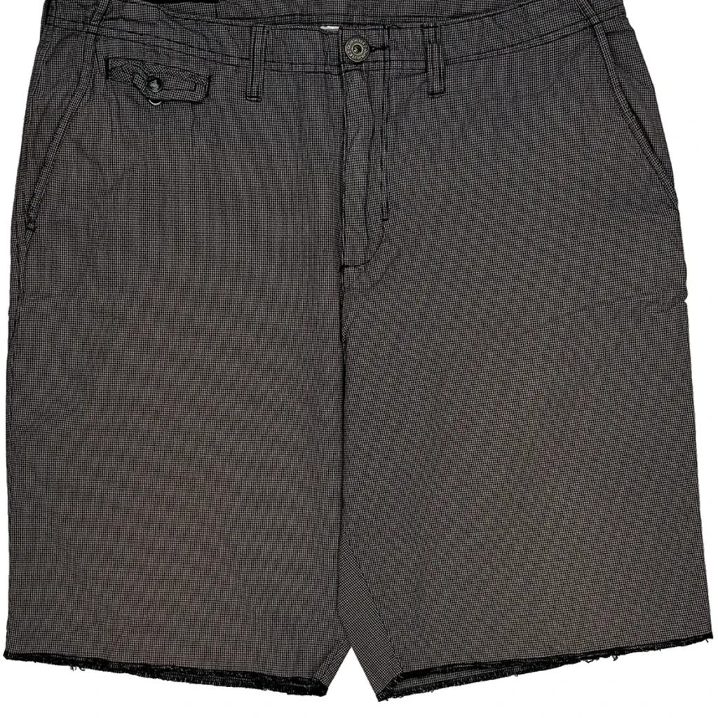 Quiksilver Checked Shorts - 32W 10L Grey Cotton - Image 10
