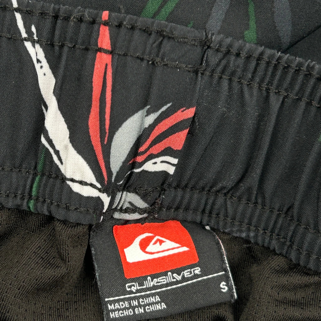 Quiksilver Floral Shorts - Small Multicoloured Polyester - Image 3