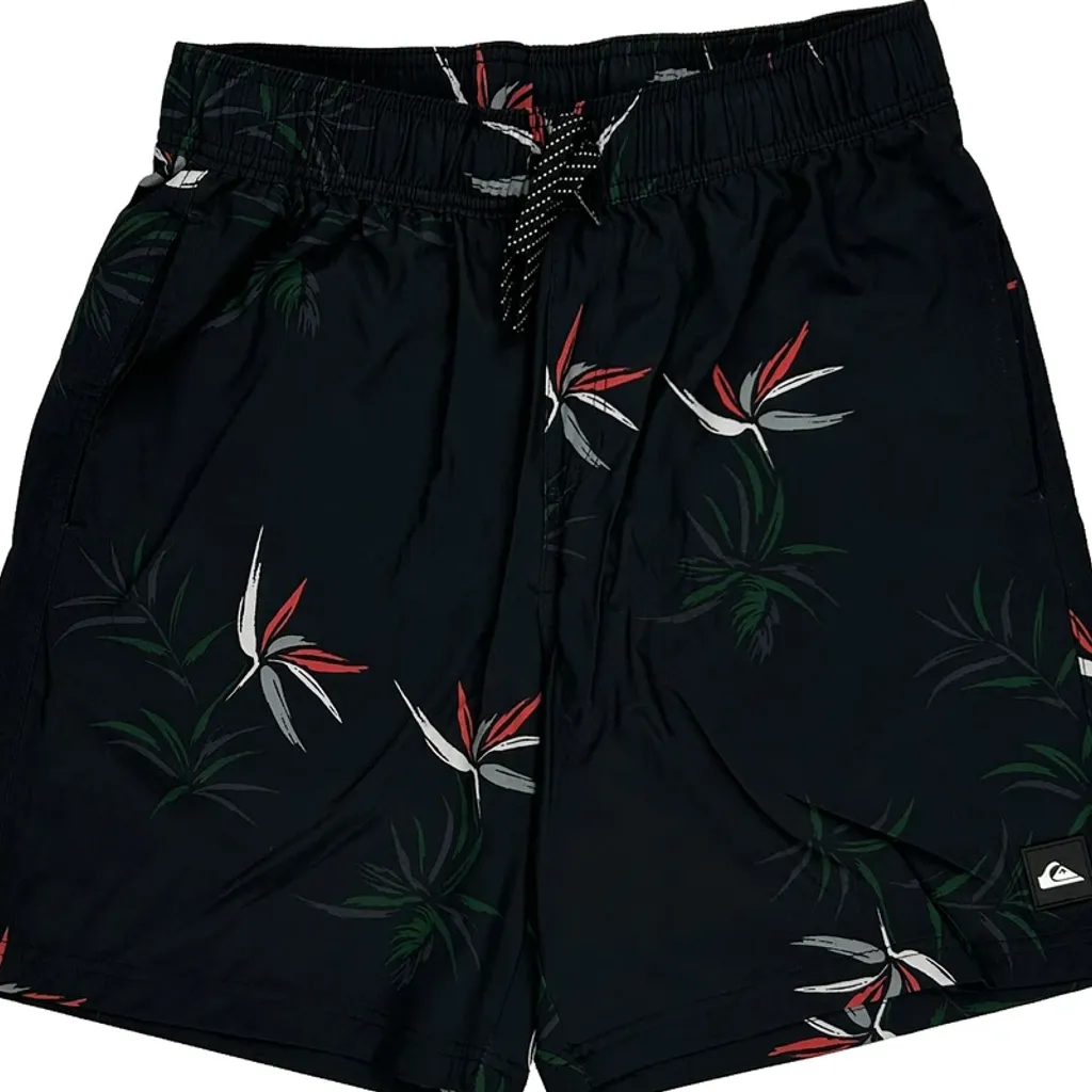 Quiksilver Floral Shorts - Small Multicoloured Polyester - Image 6