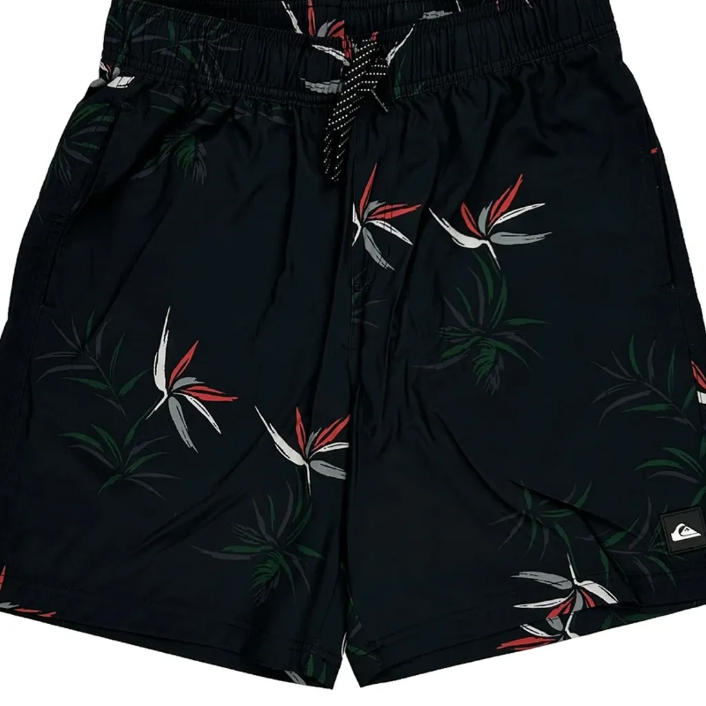 Quiksilver Floral Shorts - Small Multicoloured Polyester - Image 7