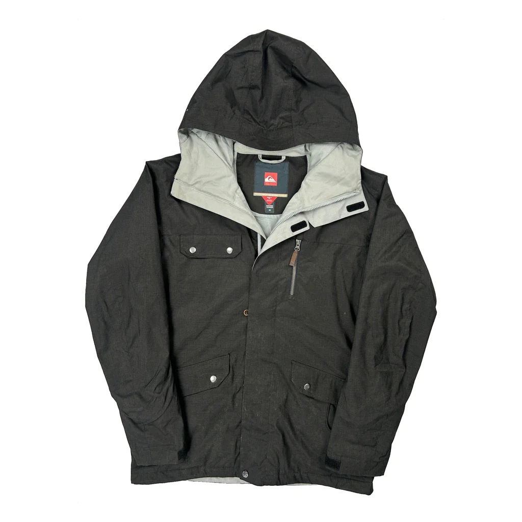 Quiksilver Ski Jacket - Medium Black Polyester