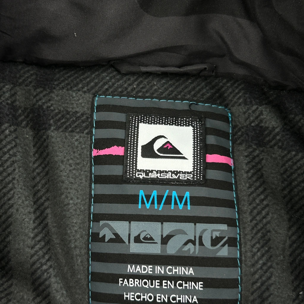 Quiksilver Ski Jacket - Medium Grey Polyester - Image 3