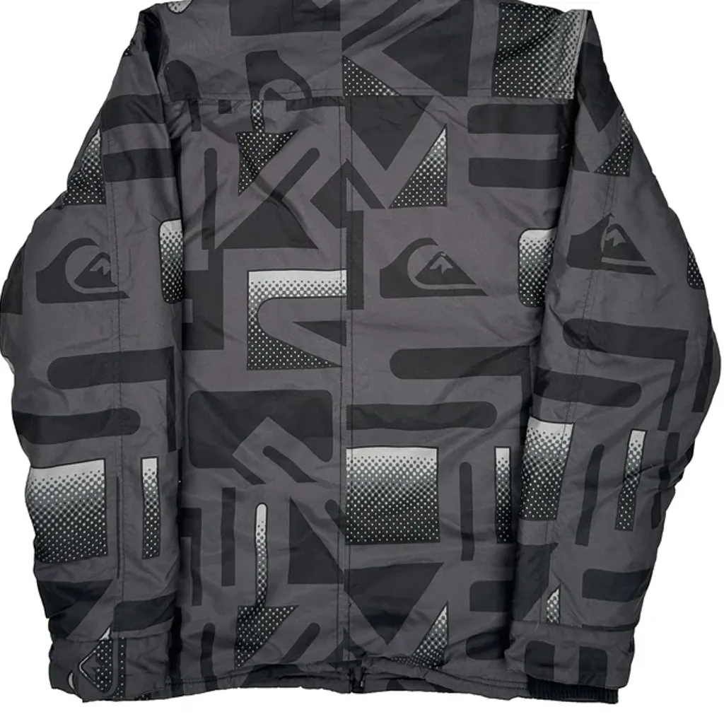 Quiksilver Ski Jacket - Medium Grey Polyester - Image 6