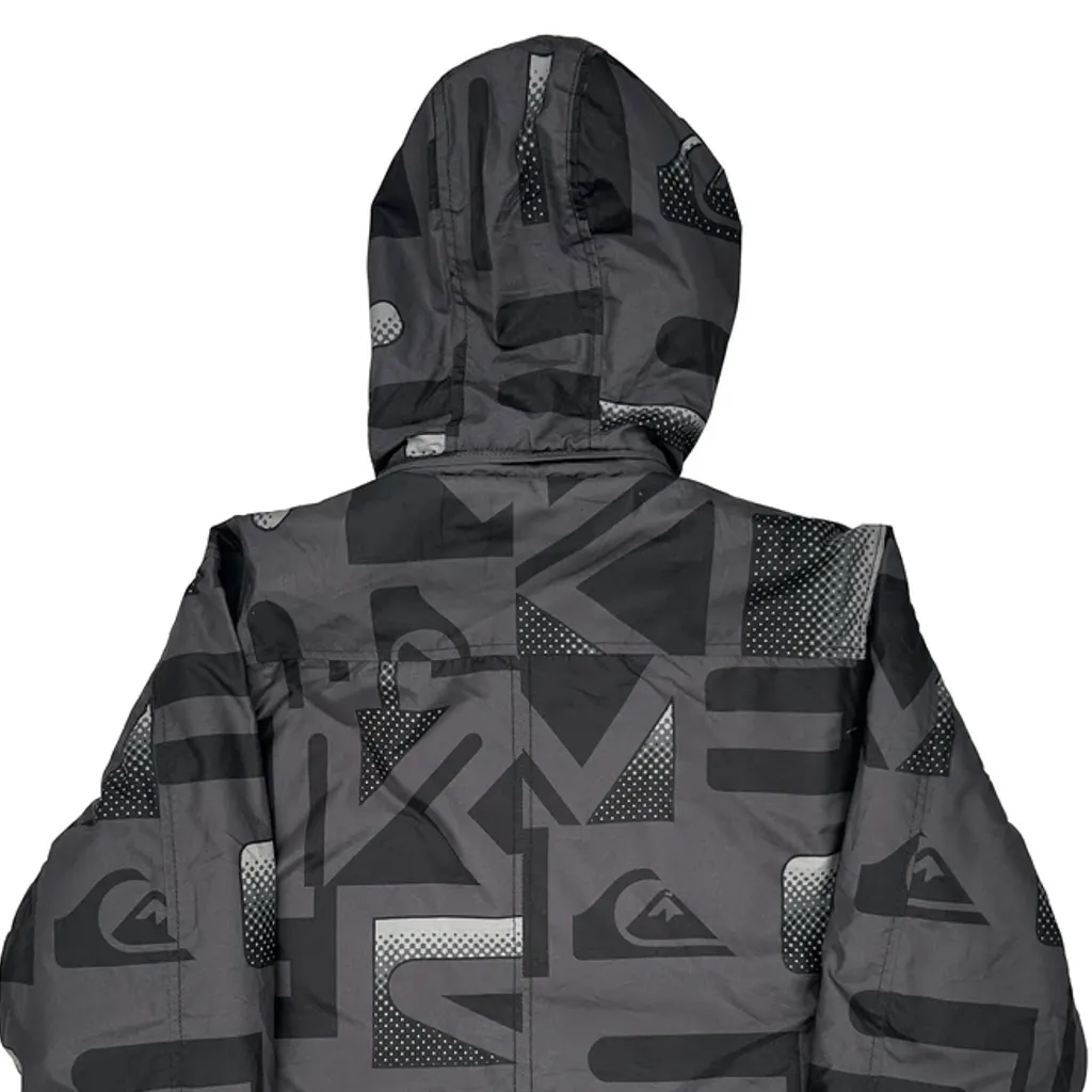 Quiksilver Ski Jacket - Medium Grey Polyester - Image 7