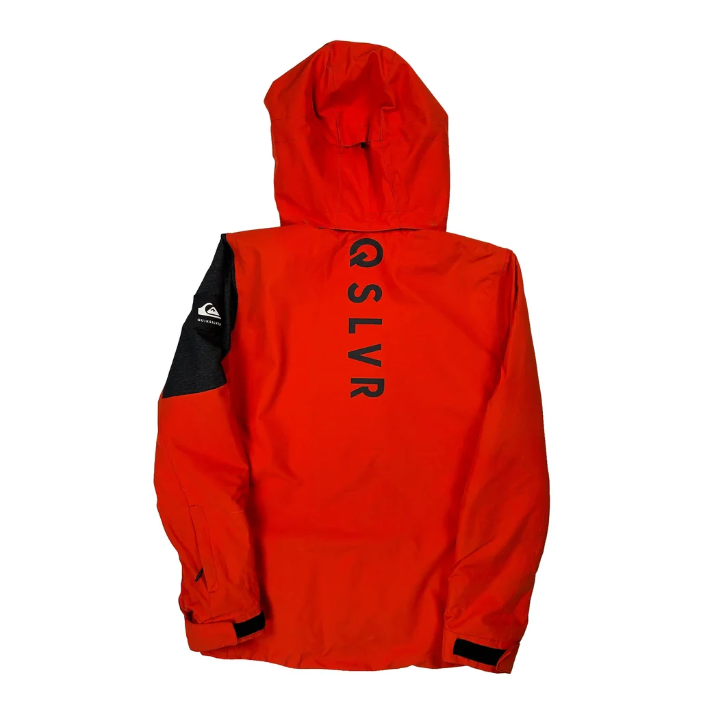 Quiksilver Ski Jacket - Small Red Polyester - Image 2