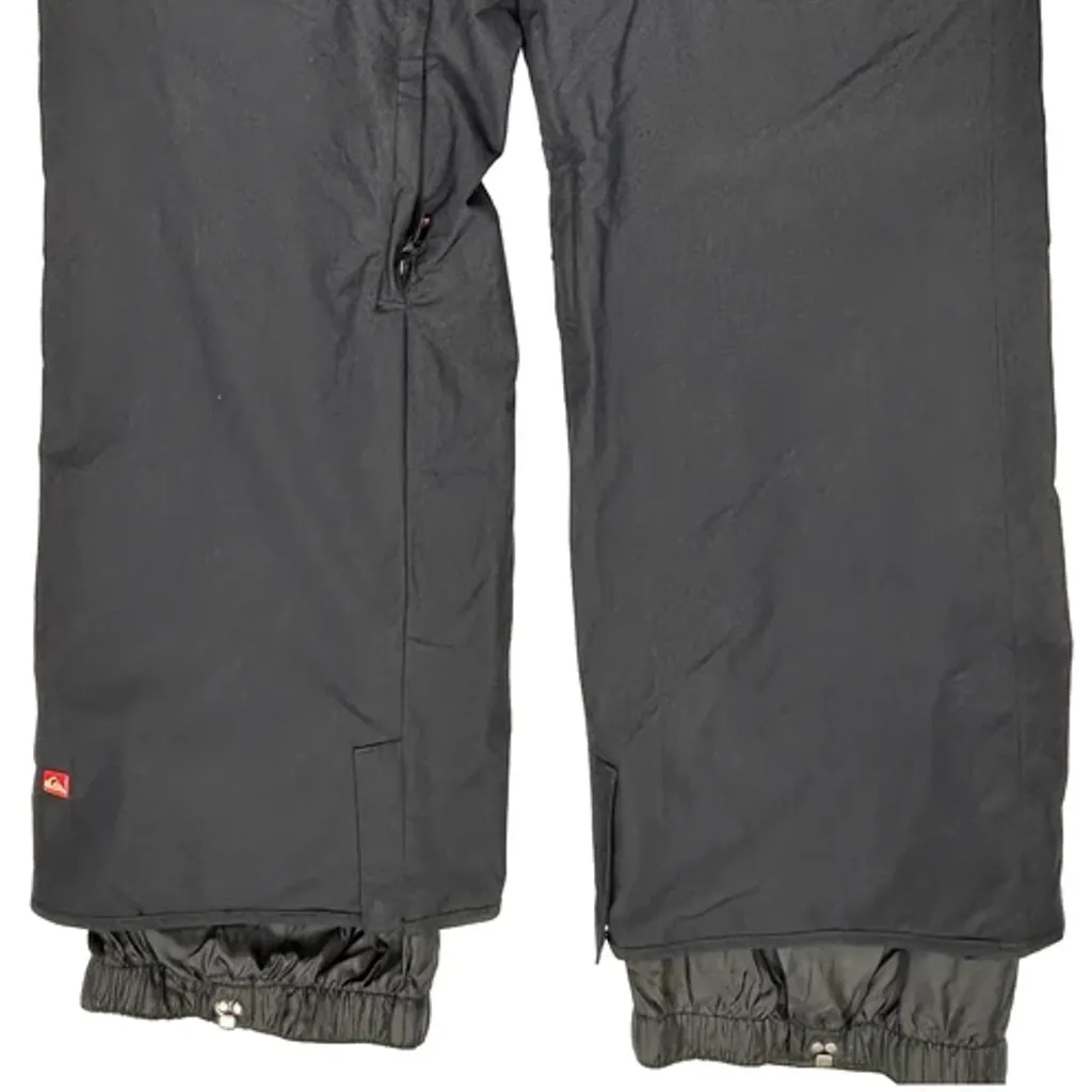 Quiksilver Cargo Ski Trousers - 30″ Waist Black Polyester - Image 10