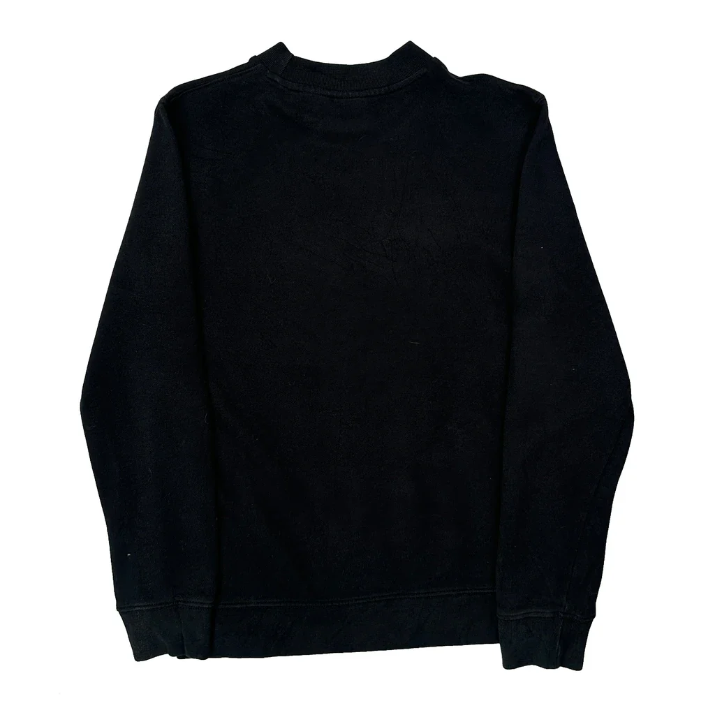 Quiksilver Sweatshirt - Medium Black Cotton - Image 2