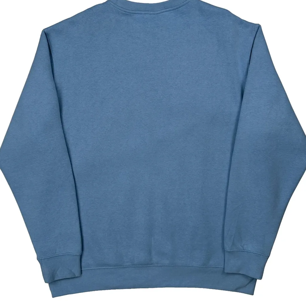 Quiksilver Sweatshirt - Large Blue Cotton - Image 6