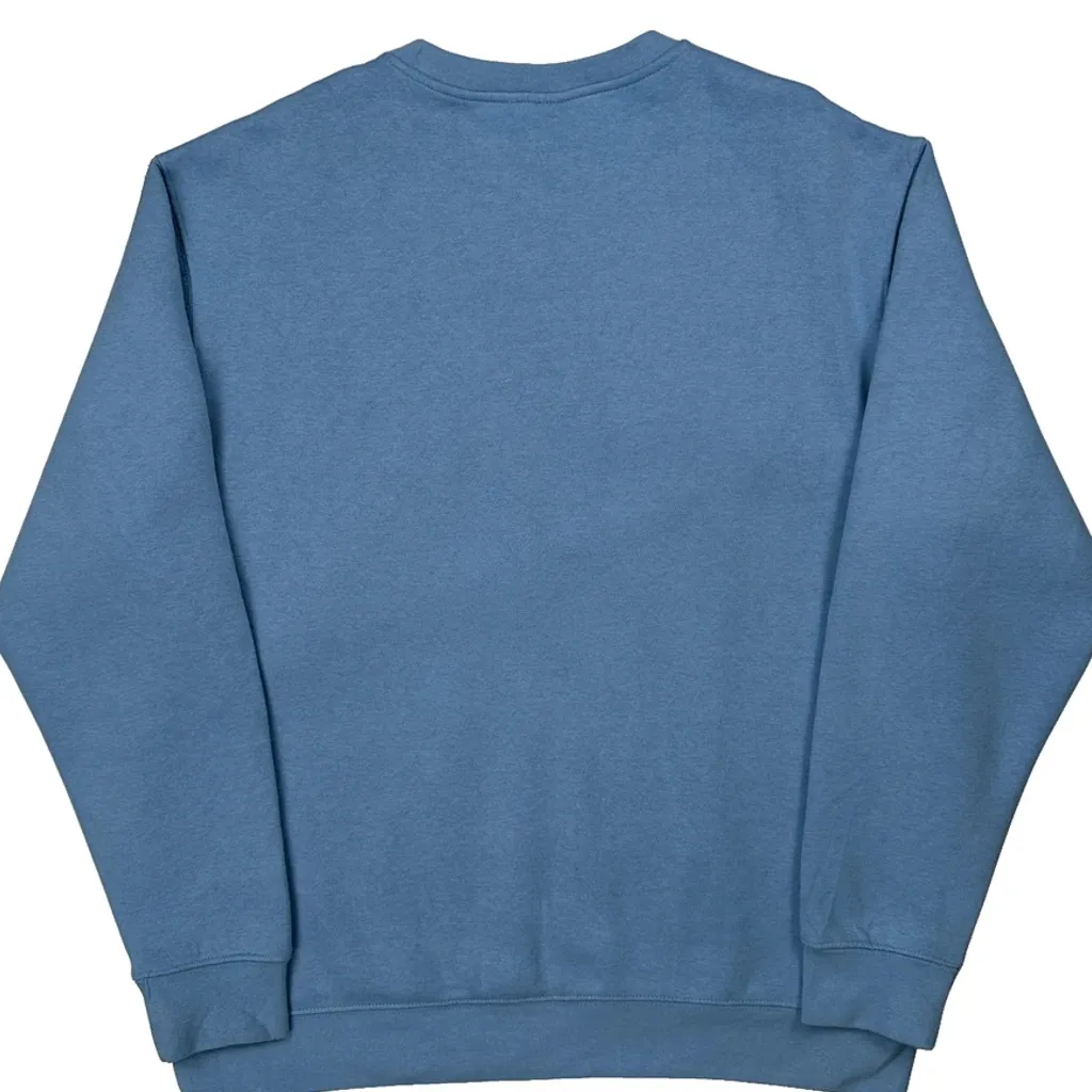 Quiksilver Sweatshirt - Large Blue Cotton - Image 7
