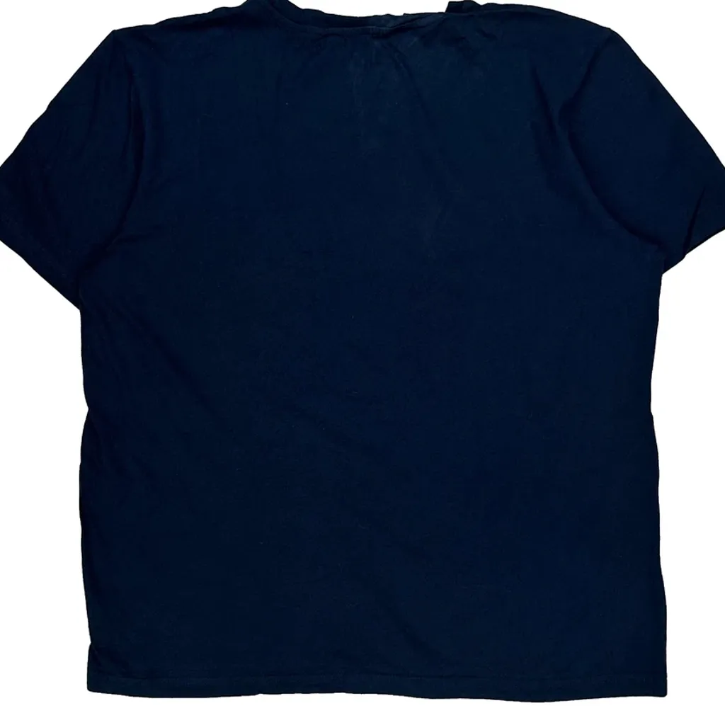 Quiksilver Spellout T-Shirt - XL Navy Cotton - Image 6
