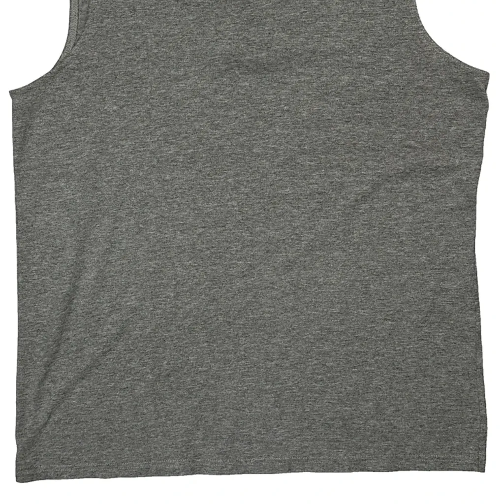Racers Logo Majestic Vest - Large Grey Cotton - Image 6