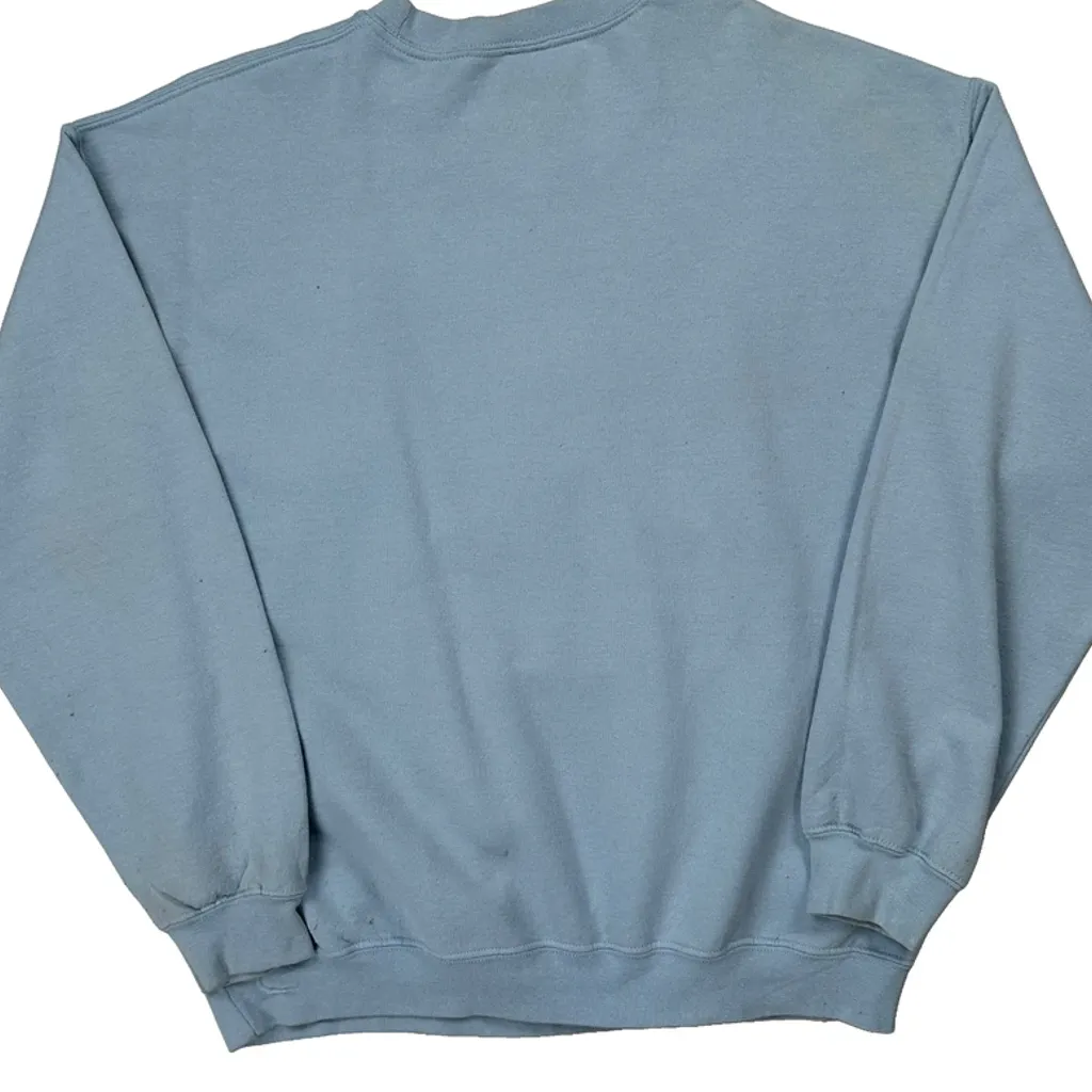 Racing Champ Unbranded Graphic Sweatshirt - Medium Blue Cotton Blend - Image 7