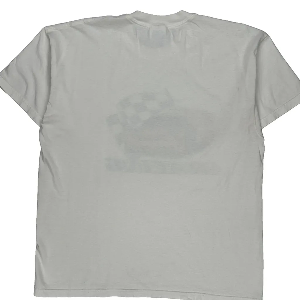 Racing Gildan Graphic T-Shirt - XL White Cotton - Image 6