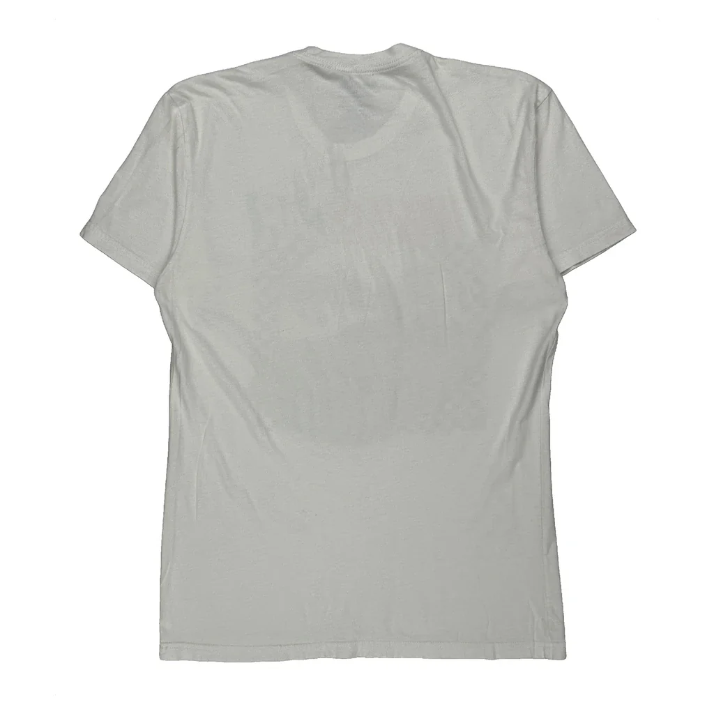 Racing Nascar Graphic T-Shirt - Medium White Cotton - Image 2