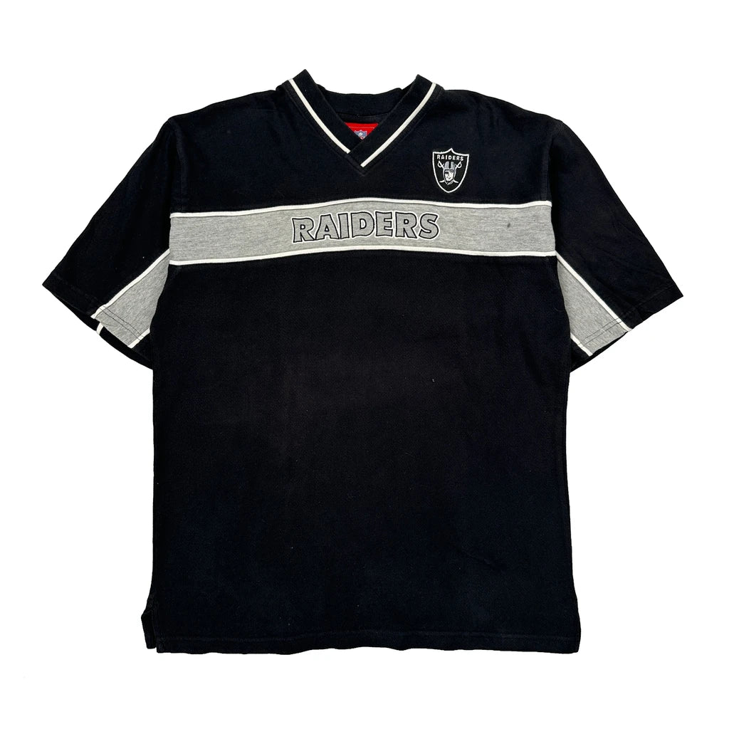 Raiders Nfl Football Jersey - Medium Black Cotton